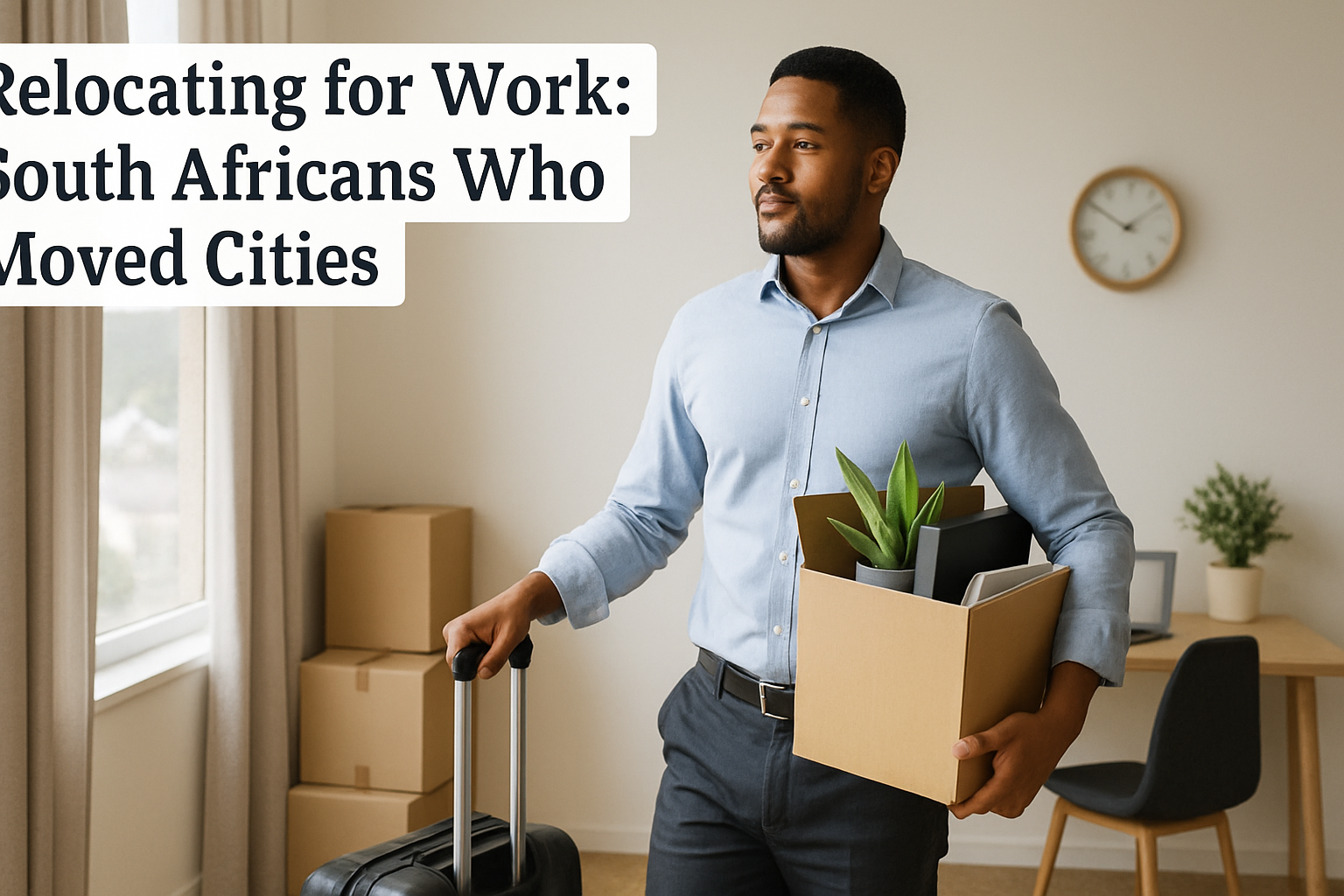 Editorial body image for Relocating for Work: South Africans Who Moved Cities
